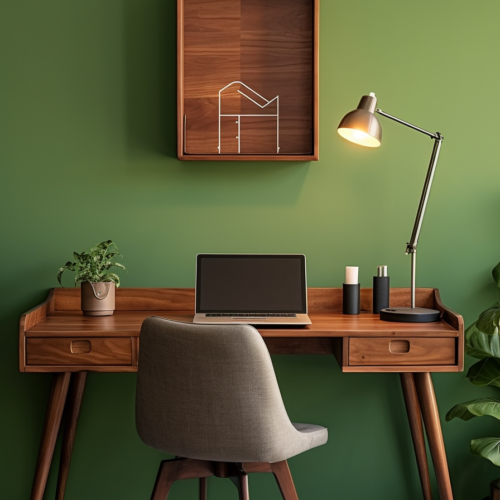 Style my Small, Home Office Nook with Me — The Green Mad House