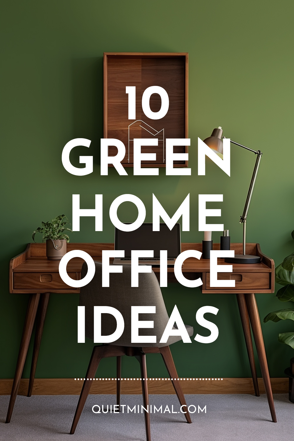 10 green home office ideas.