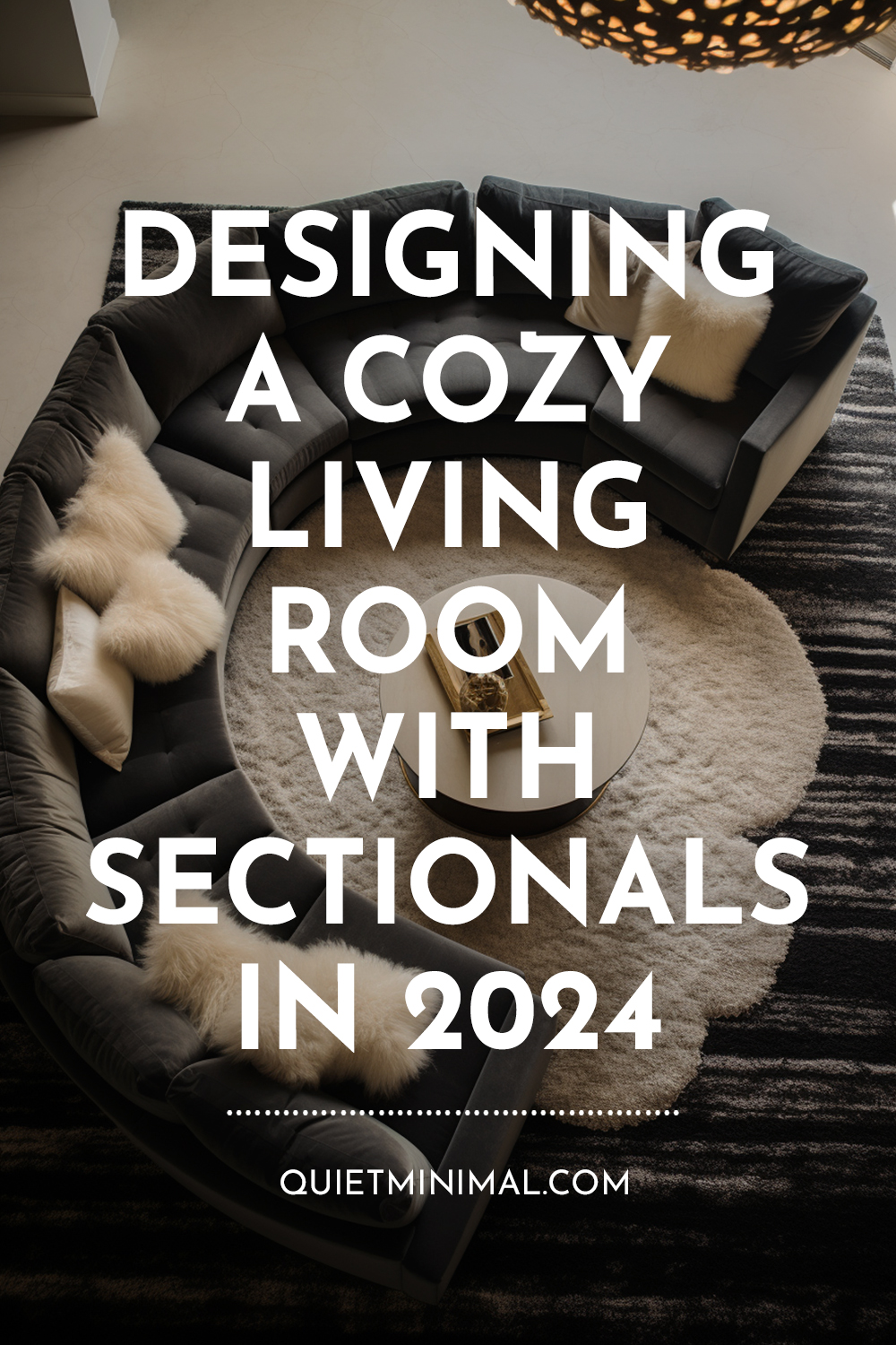 Designing a cozy living room with sectionals in 2014.