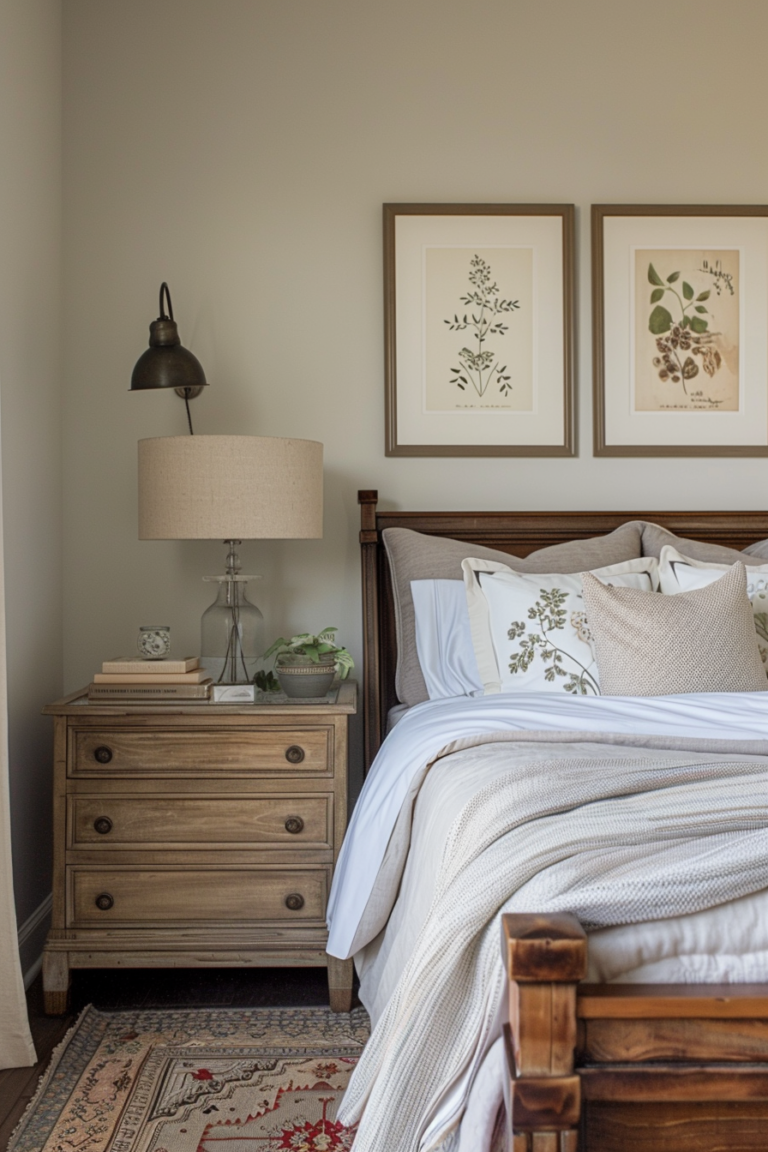 Minimalist Cottagecore Bedrooms: Fusion Serene Simplicity with Rustic ...