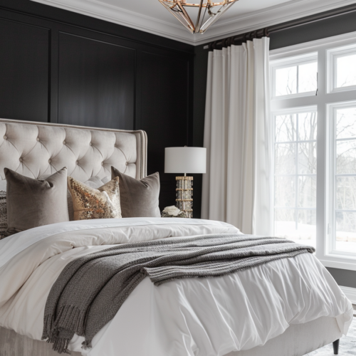 50 Elegant Black and White Bedroom Ideas for a Timeless Look