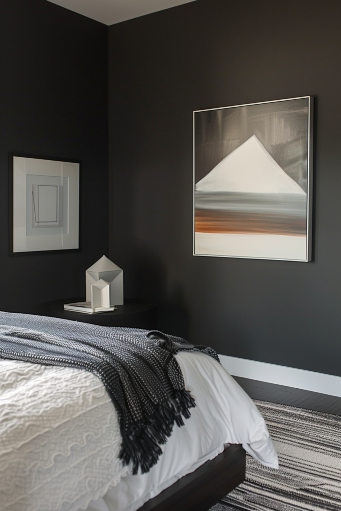 24 Modern Dark Bedroom Aesthetic Ideas for Fall Evenings - Quiet Minimal